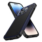 Business Black Shockproof Armor Case for iPhone 14 Pro Max 14 Plus 13 12 Hard Cover Heavy Duty Case Shockproof Ultra-Slim Non-slip iPhone Powerful Protective Phone Case for iPhone Stevvex