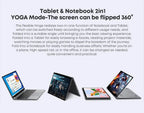 CHUWI FreeBook Laptop i3-1215U / N100 Processor 13.5" IPS Screen 2 In 1 Laptop Tablet PC 12GB RAM 512GB SSD Support Stylus