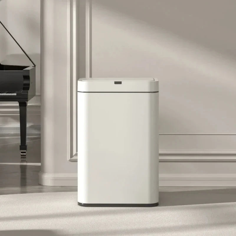 Trash Can Kitchen Sensor Recycle Bin Trash Can 20 Liters High Foot Wastebasket with Lid Dustbin Automatic Sensor Smart Trash Bin