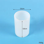 3D Cylinder Shape Candle Silicone Mold DIY Cented Candle Soap Mould Craft Gift Making Plaster Resin Wax Homemade Decoration Lootquake LLC