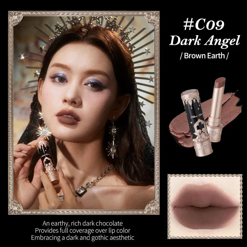 Flower Knows Lipstick Swan Ballet Lip Gloss Mirror Moisturizing Long-lasting Lip Glaze Nostickcup Nourishing  3.5g Lootquake LLC