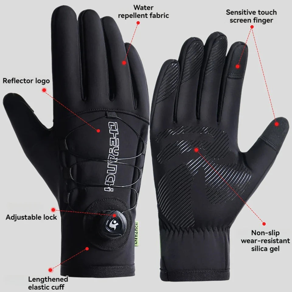 ArcticFlex All-Weather Touchscreen Sports Gloves THRIXINE