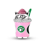 Coffee Cup Charms 925 Silver Beads For Woman Fit Original Bracelet Making Fashion Jewelry Lootquake LLC