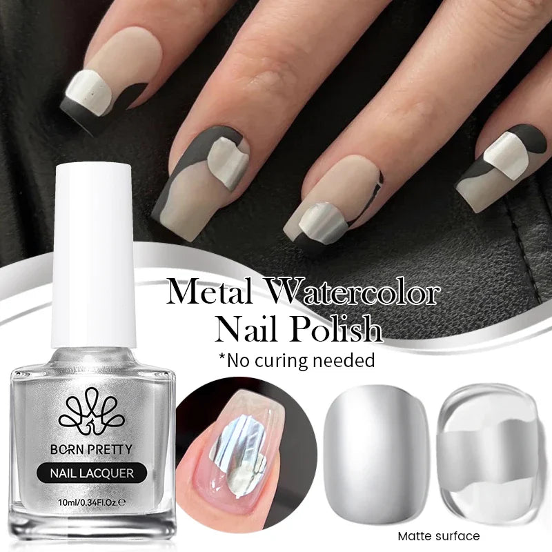 BORN PRETTY 10ml Reflective Glitter Gel Nail Polish Carat Mirage Sparkling Color Shine UV LED Soak Off Semi-Permanant Varnish Lootquake LLC