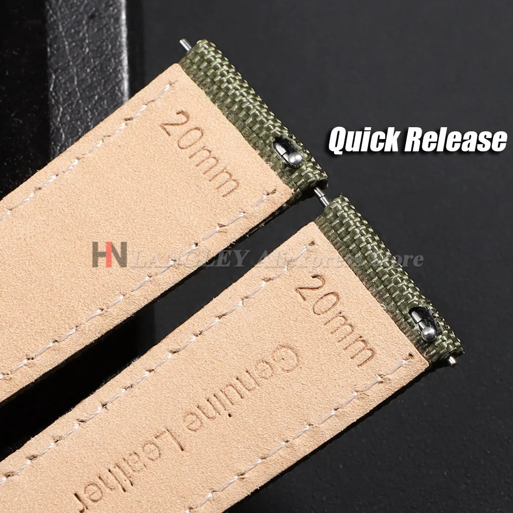 Amazfit Sailcloth Watch Band Nylon Strap Quick Release Waterproof