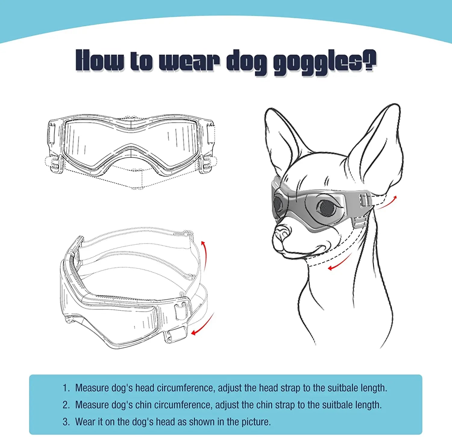 Pet UV Goggles: Cool Eyewear for Dogs & Cats