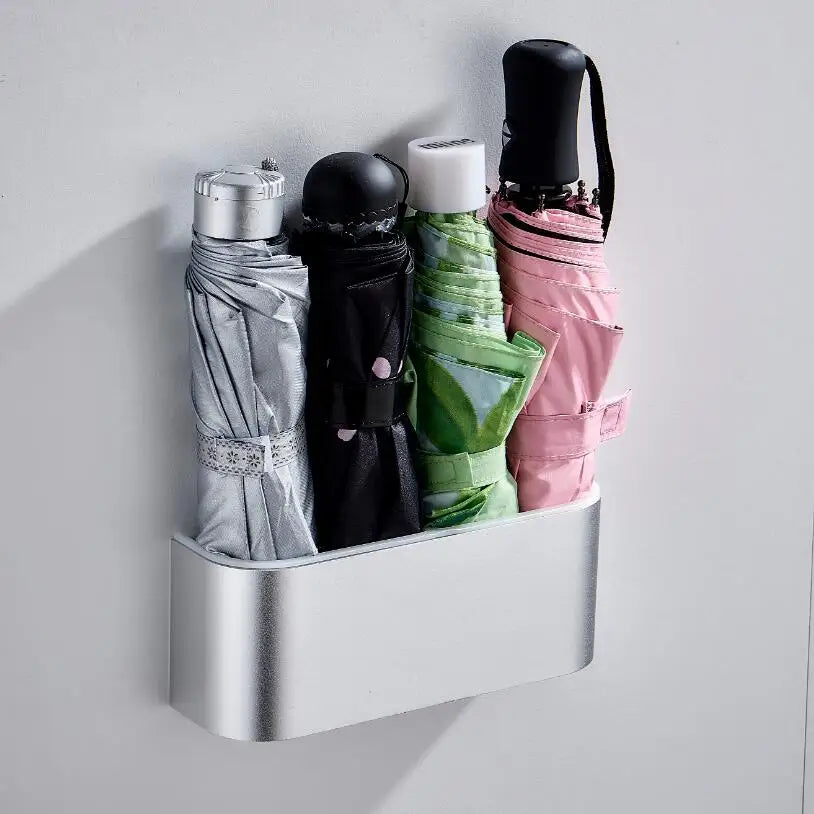Portable Wall Mounted Umbrella Storage Rack Creative Wall Umbrella Clip Holder Racks Home Storage Hanger Organizer Lootquake LLC