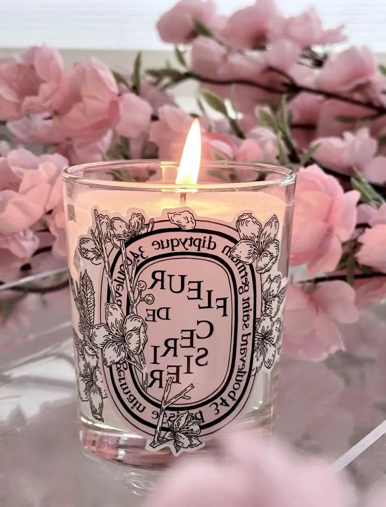Romantic Limited Diptyques Candles Sakura Scented Fragrance Candle Light Gift High Quality Aromatherapy Perfume Aroma Home Decor Lootquake LLC