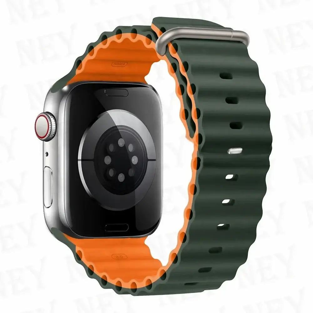 Apple Watch Silicone Strap - Soft Flexible Comfortable Fit - SJB-DIAMOND ELITES