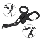 Survivor Shears: All-Black Multi-Use Rescue Tool THRIXINE
