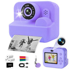 Instant Print Camera With 32G Card Thermal Photo Printing Digital Children Camera Video Photography Educational Toy Kids Gift Lootquake LLC
