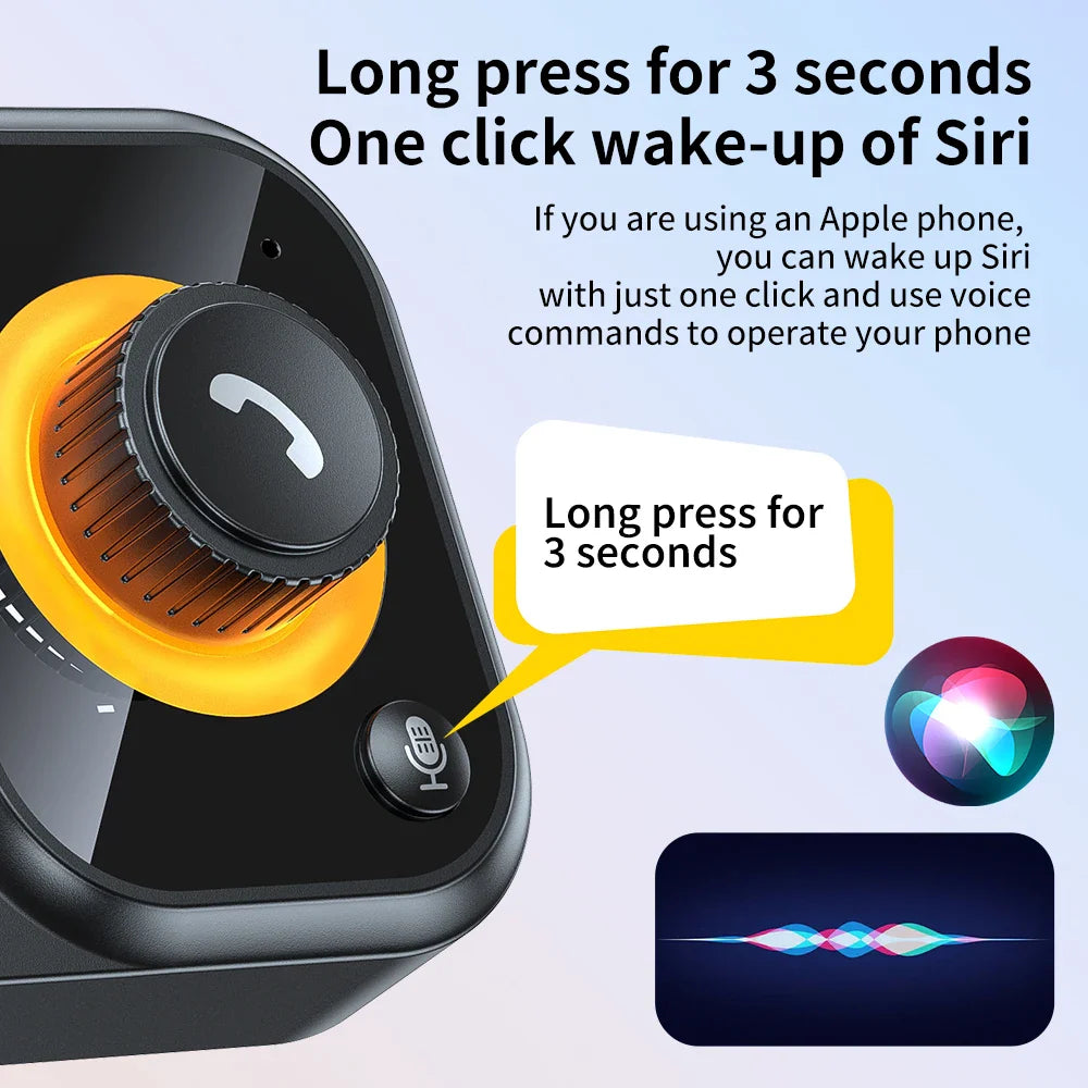 Bluetooth 5.4 Speaker Handsfree Car Kit Sun Visor Clip Wireless Audio Receiver Speakerphone Wireless Stereo MP3 Music Player Lootquake LLC