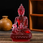 1pc, Resin Craft Home Decoration Buddha Statue Buddhism Sculpture Thailand Buddha Sculpture Zen Decor Ornaments Car Decoration Lootquake LLC