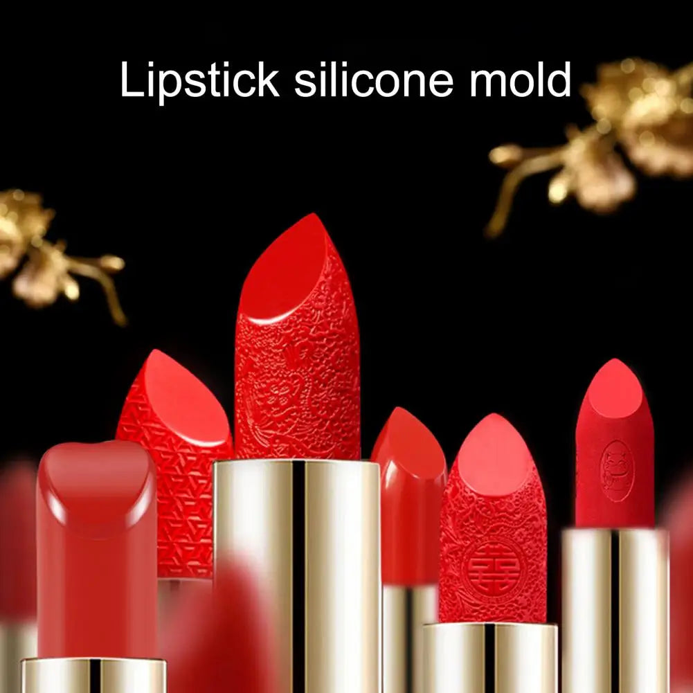 Lipstick Stripper Useful Washable Soft Lip Balm Mold Compact High Toughness Mould Holder Lootquake LLC