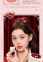 Flower Knows Strawberry Cupid Cake Lip Cream Lip Mud Matte Moisturizing Lipstick Silky Smooth Lip Makeup Professional Cosmetics