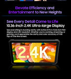 Blackview Active 8 Pro 16GB 256GB Tablet PC 22000mAh Battery Android 13 10.36" inch 2.4K Display 16MP+ 48MP Camera Rugged Tablet Lootquake LLC