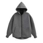 Women's Casual Zipper Hoodie with Pockets