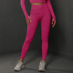 Elevate Seamless High-Waist Yoga Leggings for Women THRIXINE