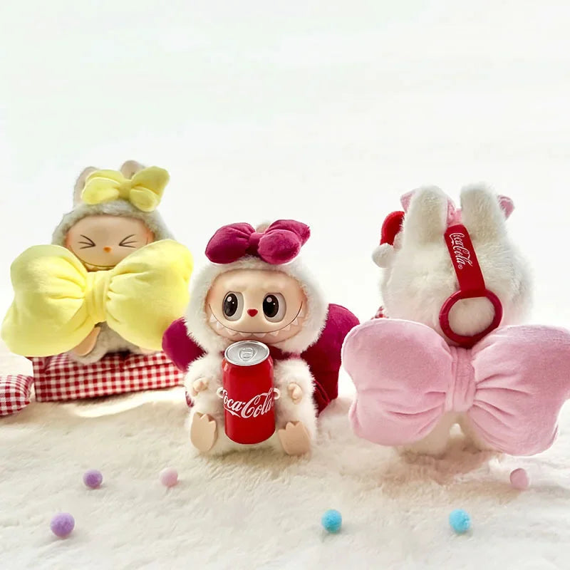 Labubu 17cm Clothes II Idol Dolls Sitting Party The Monster Outfit Accessories Clothing DIY Gift Happiness Angel Bowknot FM28B Lootquake LLC