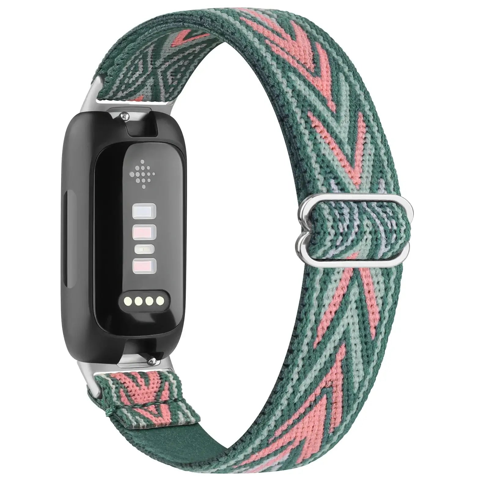 Fitbit Inspire 3, 2, 1, HR Nylon Band - Breathable Strap - SJB-DIAMOND ELITES