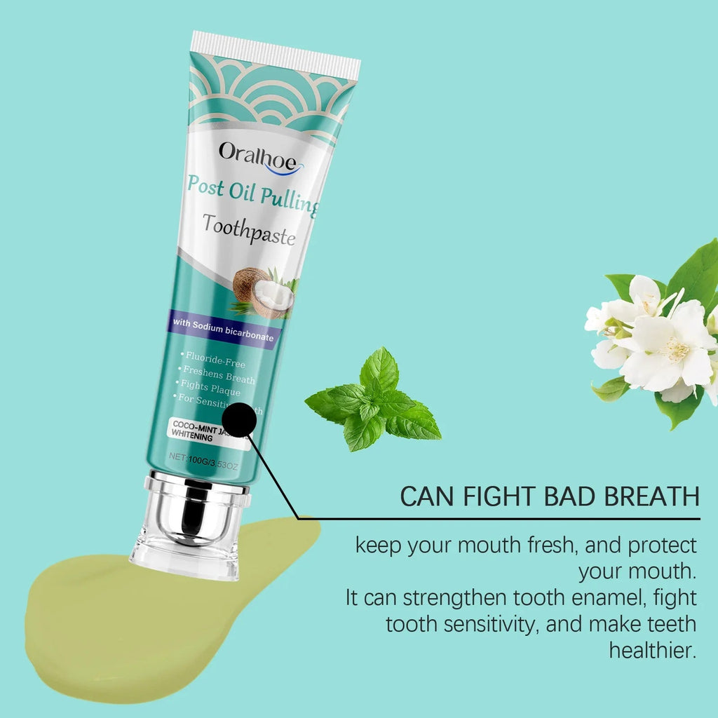 Brightening Whitening Yellow Tooth Toothpaste Foam Cleaning Effective Removal of Tooth Stains, Oral Cleaning Product Lootquake LLC