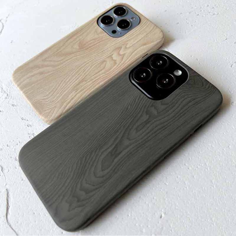 Retro Ultra Thin Wooden Texture Phone Cases For iPhone 14 13 12 11 Pro Max XS MAX XR XS X 7 8 Plus anti-skid Soft Cover Vintage Wooden Unique Classy & Fully Protective Phone Case Stevvex