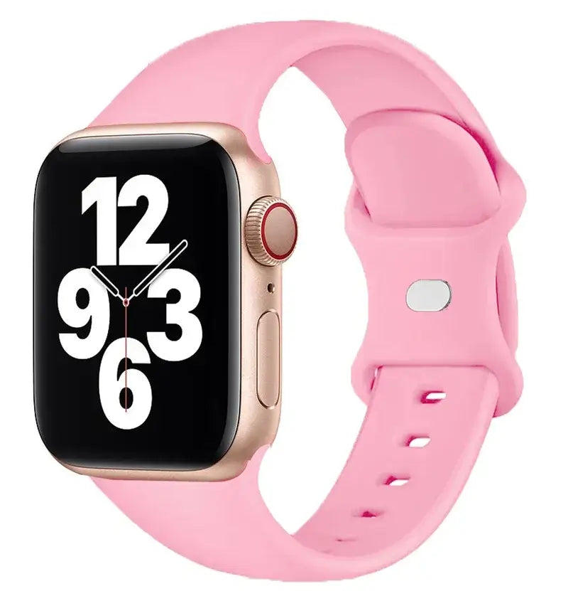 Apple Watch Silicone Band - Soft Waterproof Flexible Strap - SJB-DIAMOND ELITES