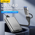 Blueendless Card Reader 312MB/s SD4.0 TF4.0 Memory Card Adapter USB A USB C to MicroSD TF3.0 for MacBook Laptop PC iPhone 17/16/