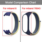 Nylon Loop for xiaomi Mi Band 9 8 Strap NFC SmartWatch Wristband Correa Replacement sport pulsera for Miband 7 6 5 4 3 Bracelet Lootquake LLC
