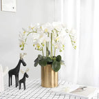 1Pcs Artificial Flowers Bouquet Butterfly Orchid Fake Flowers Phalaenopsis for Home Decor Garden Wedding Decoration Accessories Lootquake LLC