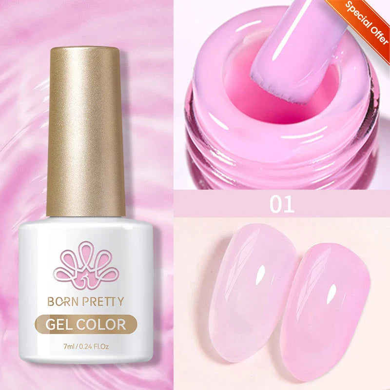 BORN PRETTY 10ml Reflective Glitter Gel Nail Polish Carat Mirage Sparkling Color Shine UV LED Soak Off Semi-Permanant Varnish Lootquake LLC