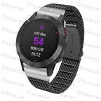 Garmin Carbon Fiber Band - Durable QuickFit Strap - SJB-DIAMOND ELITES