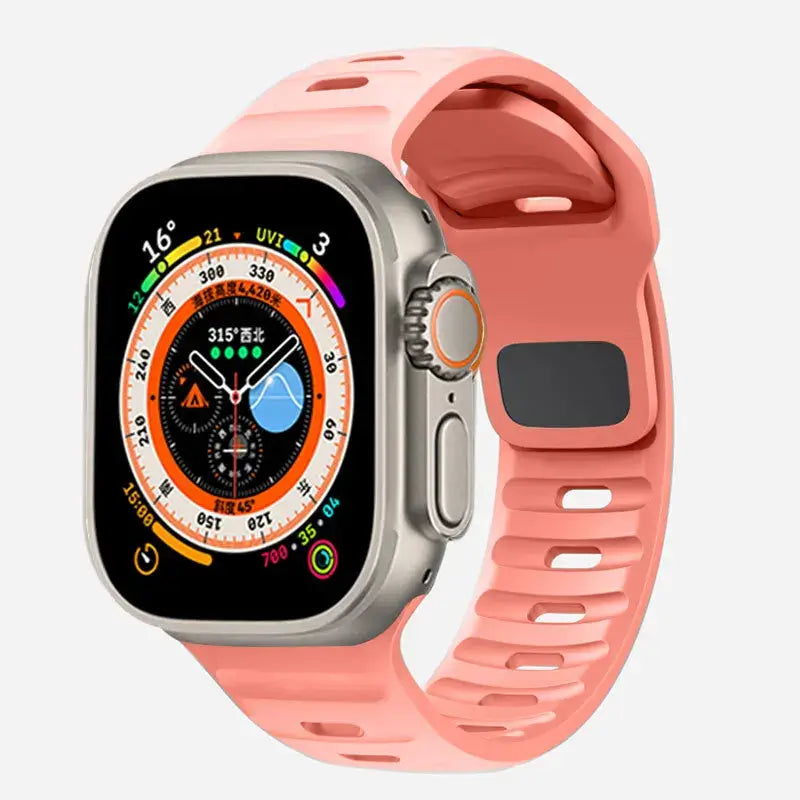 Apple Watch Silicone Band - Soft, Durable, Stylish Design - SJB-DIAMOND ELITES