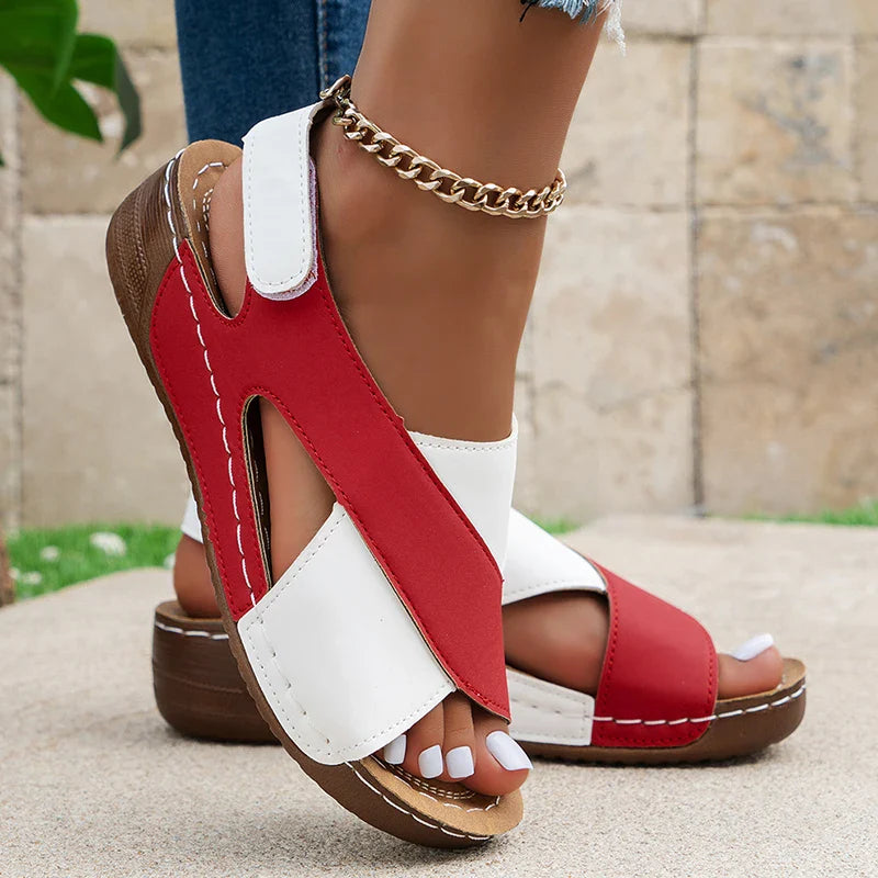 Summer Shoes Sandals Women Breathable Women's Sandals Outdoor Shoes Woman Wedge Sandals Woman Retro Footwear Female Sandal Women Lootquake LLC