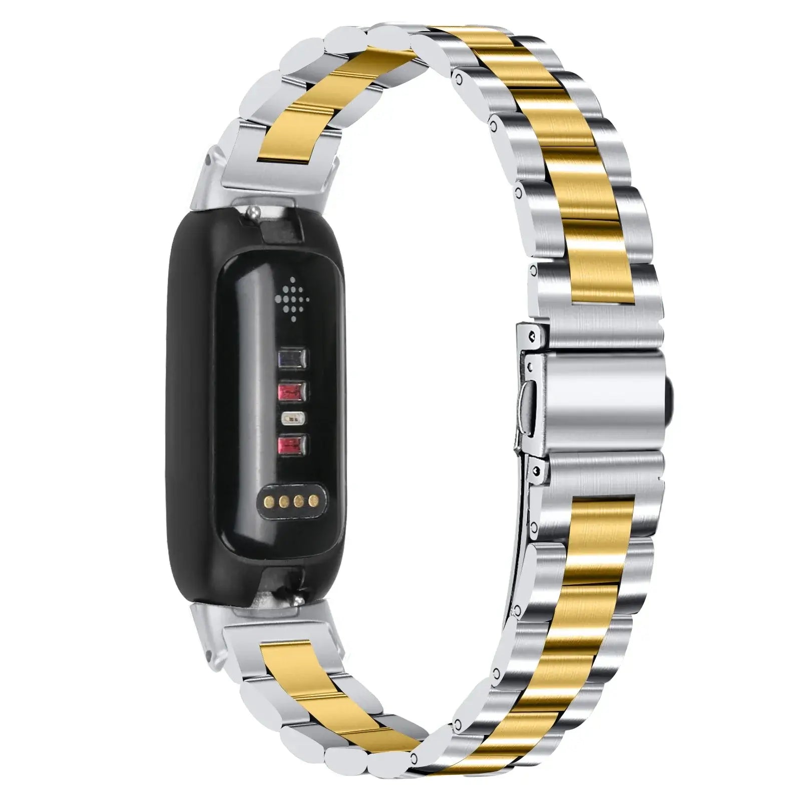 Fitbit Inspire 3 Stainless Steel Band – Premium Metal Strap - SJB-DIAMOND ELITES