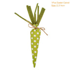 3/1pcs Nov Woven Easter Carrots Ornaments Hanging Pendant for Easter Home Decorations Supplies 2023 Kids Easter Favors Gifts Toy Lootquake LLC