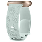 Fitbit Versa & Sense Silicone Band - Durable Floral Design - SJB-DIAMOND ELITES