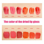 Lipstick Wine Lip Stain Baby Pink Lipgross Matte Liquid Lip Glaze Long Lasting Waterproof Lip Stain Nonstick Cup Lipstick Lootquake LLC