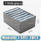 Clothes Storage Box Underwear Bra Organizer Storage Box Wardrobe Organizer Drawers Separator Boxes Home Storage Supplies Lootquake LLC