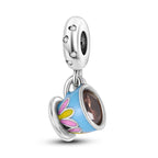 Coffee Cup Charms 925 Silver Beads For Woman Fit Original Bracelet Making Fashion Jewelry Lootquake LLC