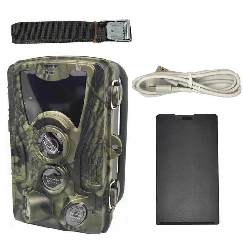 Outdoor Hunting Camera With 5000Mah Lithium Battery 16MP 1080P Trail Camera IP65 Photo Traps 0.3s 940nm Wild Camo Camera Lootquake LLC