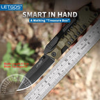 VersaEdge 22-in-1 Survival Knife: Ultimate Outdoor Tool