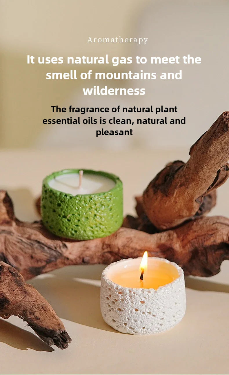 Premium Aromatherapy Scented Candles - Handmade Soy Wax Candles for Relaxation and Home Decor - Long-Lasting Fragrance ﻿ Lootquake LLC