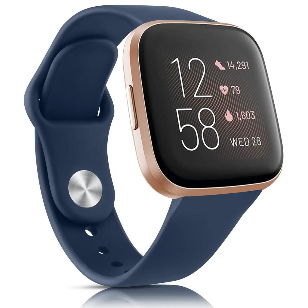 Fitbit Versa & Sense Silicone Band - Soft Colorful Straps - SJB-DIAMOND ELITES