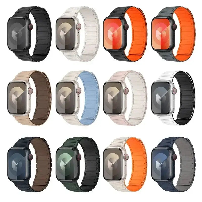 Apple Watch Silicone Strap - Soft, Durable, Stylish Design - SJB-DIAMOND ELITES