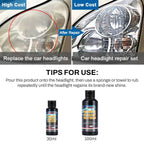 Headlight Restoration Polishing Headlamp Scratch Remover Repair Cleaning Paste Remove Oxidation Headlight Polish Liquid LHB-16