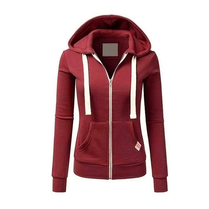 Korean Chic Zipper Hoodie: Casual Cardigan for All - SJB-DIAMOND ELITES