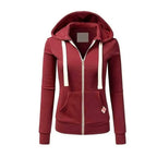 Korean Chic Zipper Hoodie: Casual Cardigan for All - SJB-DIAMOND ELITES