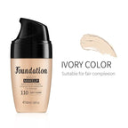 LAIKOU Liquid Foundation Moisturizing Long Lasting Face Comestics Natural Brighten Face Base Tone Make Up 30ml Lootquake LLC