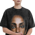 Retro Sades Singer Washed T Shirts Streetwear Hip Hop Novelty T-Shirt Tees Tops Men Women Cotton Harajuku Summer Lootquake LLC